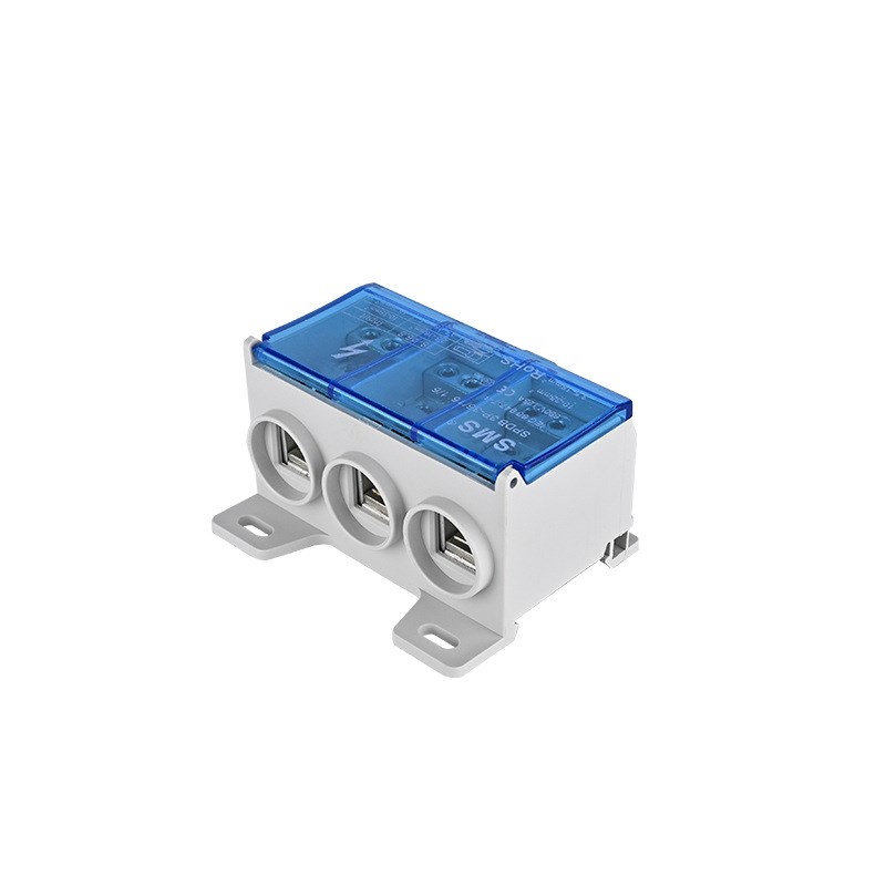 SMS供应大电流导轨式接线端子SPDB3P-35/161/6分线端子盒UKK