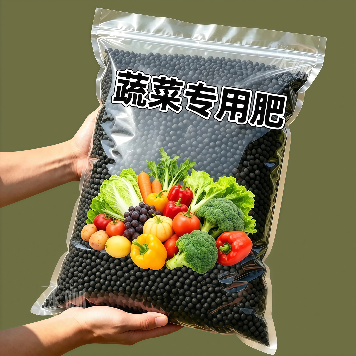 蔬菜专用肥有机肥瓜果绿植黄瓜西红柿辣椒颗粒复合肥蔬菜农用种菜