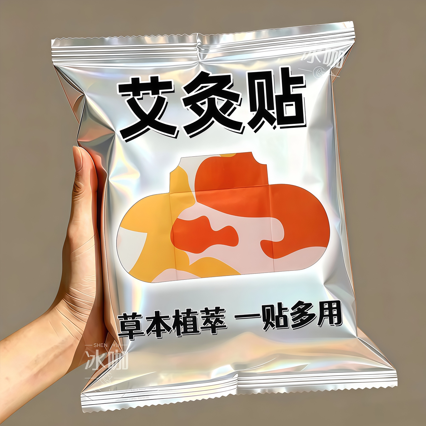 温润艾灸精油贴【全身亲肤发热】