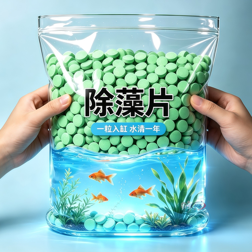 【鱼缸除藻片】强效净水分解藻粪