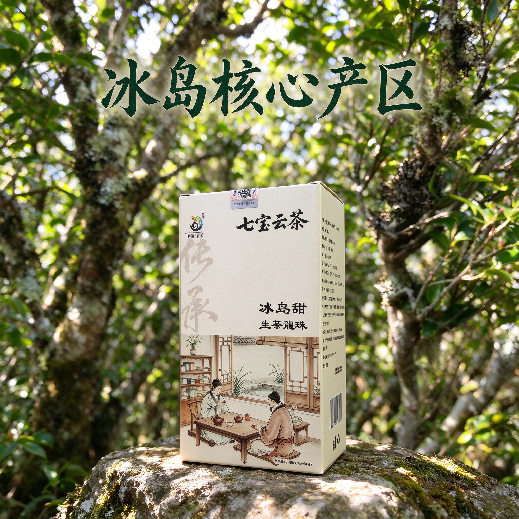 2024古树普洱龙珠礼盒装普洱生茶