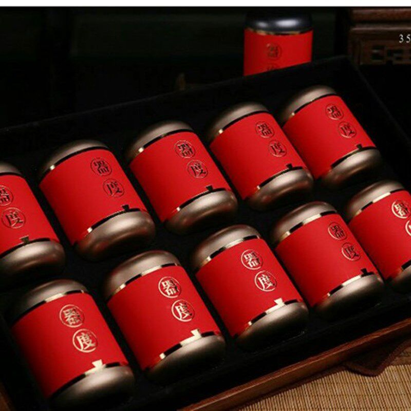 小罐茶茶叶的礼盒包装盒空器度茶包装精致小罐装绿茶盒子空盒