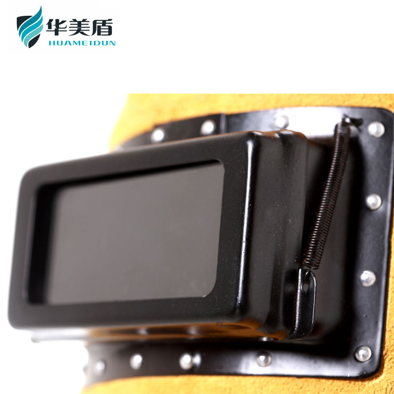 电焊罩 焊工电焊牛皮焊工氩弧焊头戴式柔软舒适防护面具