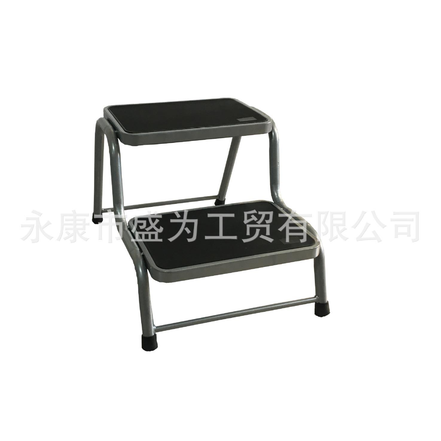 两用二步台阶脚踏凳梯凳折铁梯钢管梯洗车凳宠物凳房车凳防滑踏步