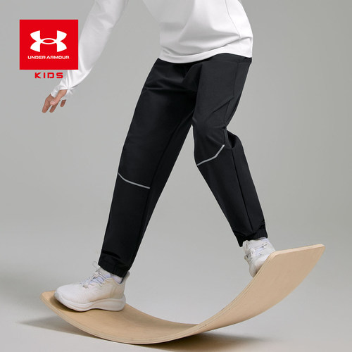 安德玛童装秋季儿童速干运动长裤