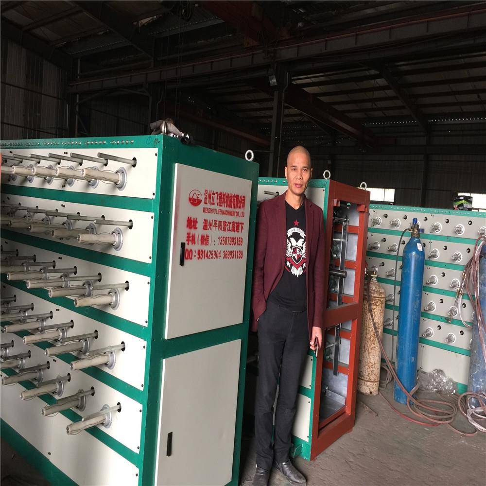 扁丝塑料收卷机拉丝机辅机收丝机供给圆织机使用