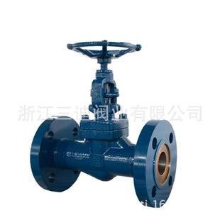 F11铬钼钢DN15截止阀高压锻钢法兰截止阀