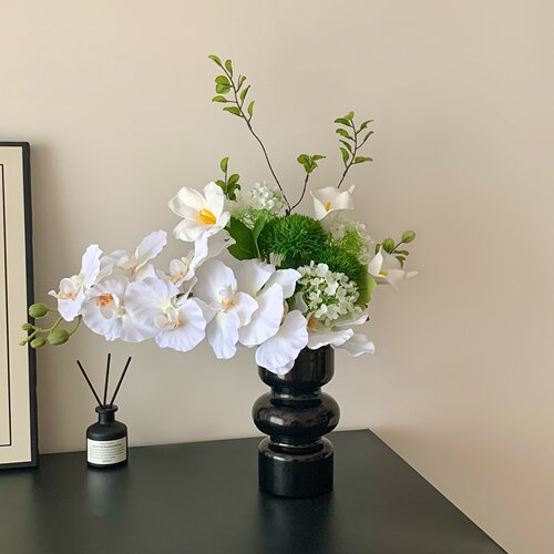 ins风蝴蝶兰仿真花花束高级感