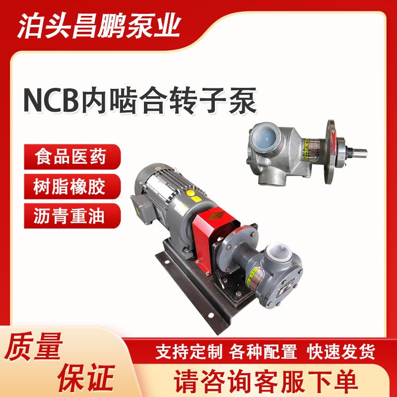 NCB3-0.3不锈钢转子泵高粘度啮合齿轮泵糖稀树脂米浆麦芽糖输送泵