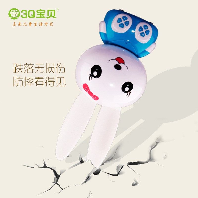 儿童3Q宝贝兔故事机玩具0岁婴幼儿男女宝宝带触摸灯光早教益智礼