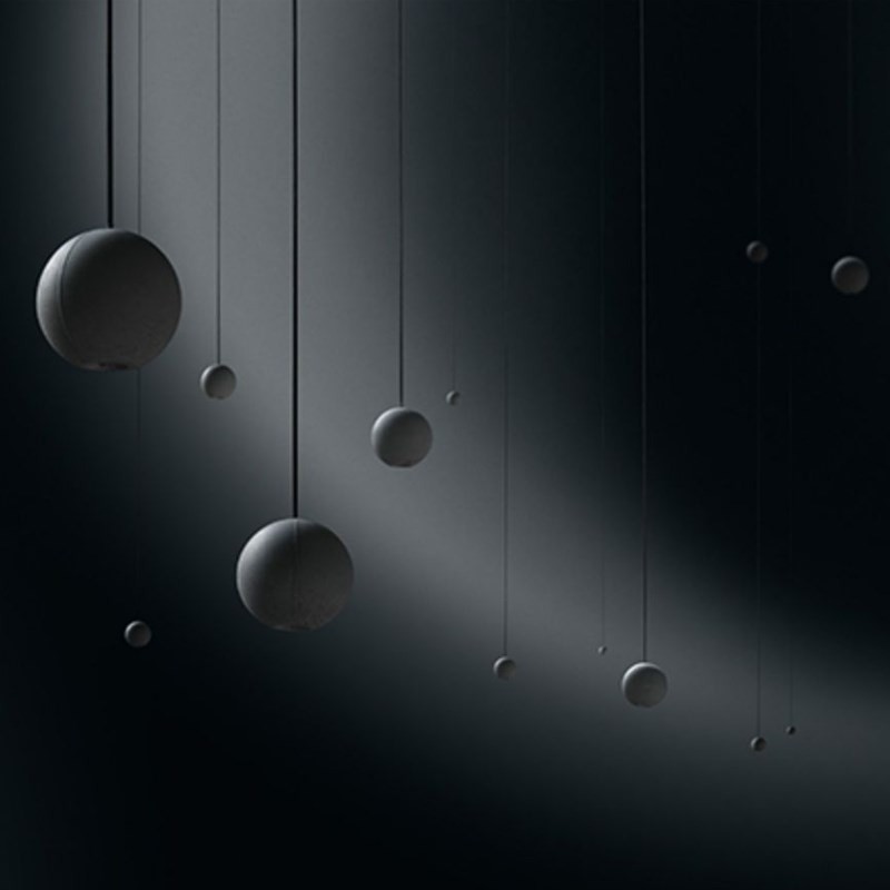 星球水泥吊灯创意酒店民宿餐厅吧台卧室床头飘窗工业风月球装饰灯