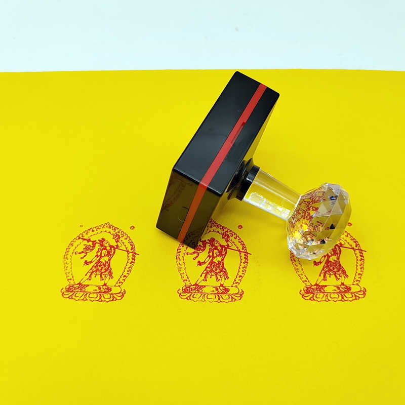 作明佛母印 咕噜咕列佛母印章厘米 十万加行自动出油光敏印章