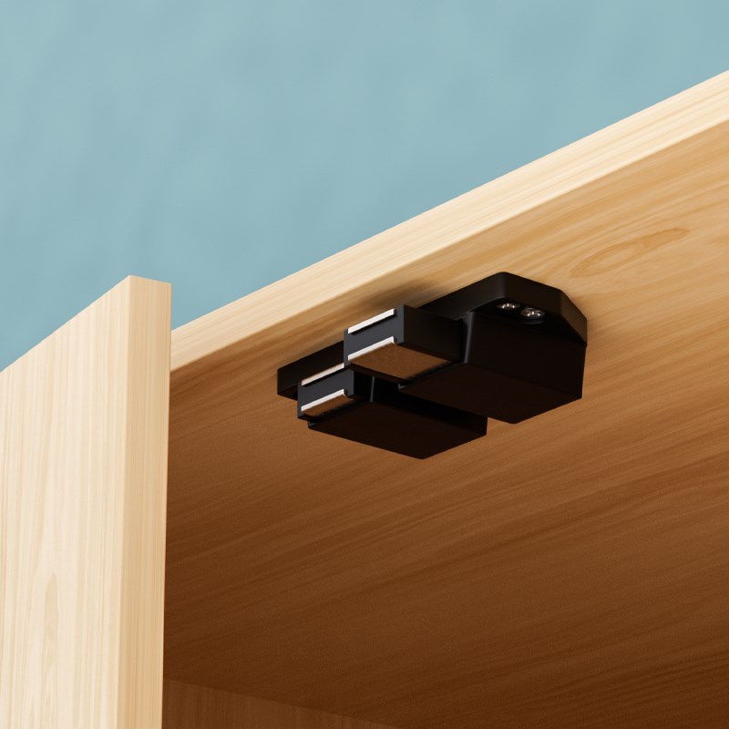 反弹器按压式自动弹门器抽屉橱柜衣柜门免拉手按弹弹门器磁吸门碰