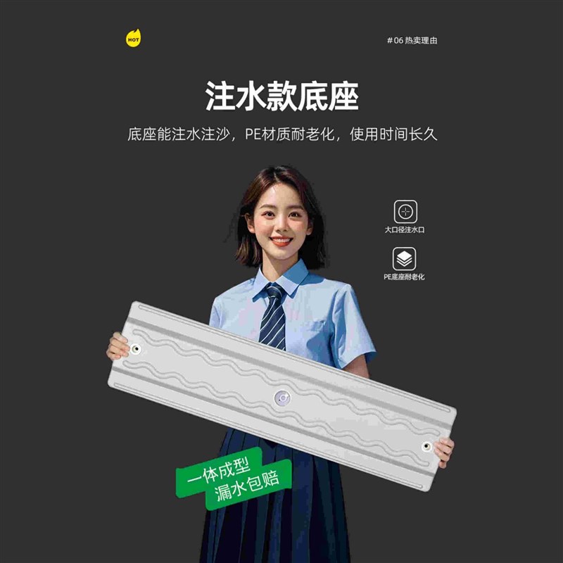 定制广告牌注水门型展架易拉宝