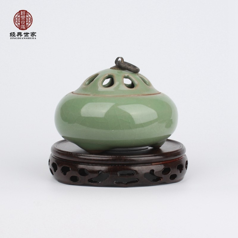 红木雕黑梓木红檀黑梓木套7雕圆形底座实木 整料茶杯垫紫砂壶底座