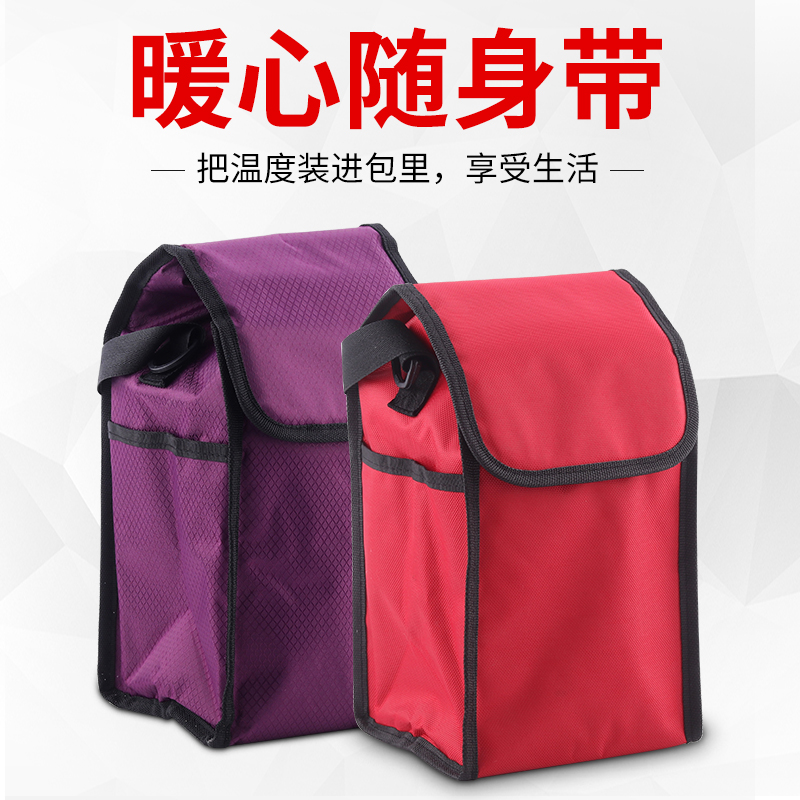 加厚保温袋便当包防水饭盒袋子保温桶保冷袋小拎包带饭手提背带包