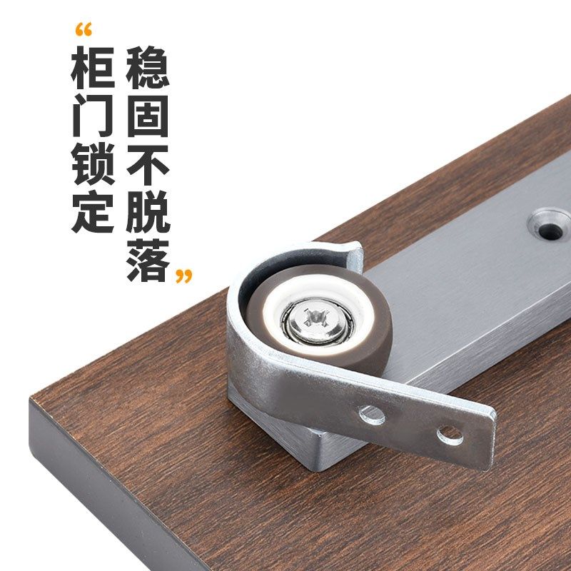 倾斜书柜门上翻内藏门一拉得轨道隐藏折叠门滑轨顶装暗藏五金