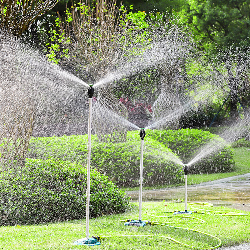 自动旋转浇水麦格喷头大面积灌溉草坪花园庭院洒水器浇花降温喷水