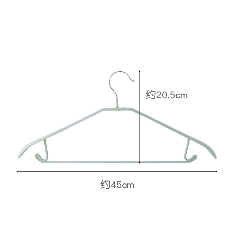 家用宿舍学生宽肩衣架防肩角衣架子晒衣架加粗加厚大衣挂语苏