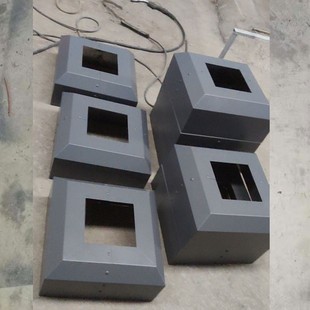 监控立杆凯利底部装饰圆形底座盖板方形罩子路灯法兰装饰件立柱盖