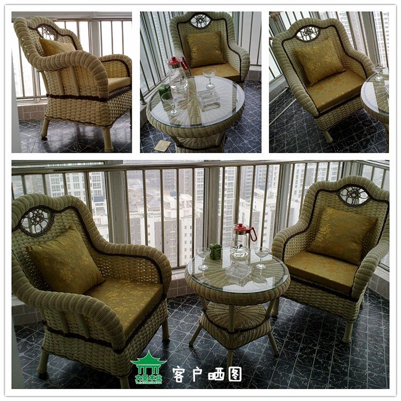 休闲藤沙发三件五件藤椅客厅阳台编制茶楼藤制桌椅厂,住宅家具,藤/竹沙发,淘宝优惠券,粉丝福利购,淘宝优惠卷