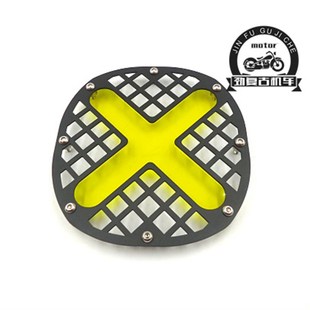 隆鑫无极大灯网罩灯网 L改装大灯保护网罩灯罩