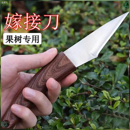 树苗嫁接接专用果树盆栽修枝枝嫁接刀刀多功能园艺苗木芽