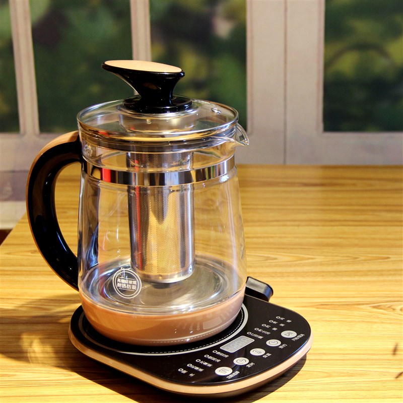 安博尔多功能养生壶智能玻璃壶不锈钢花茶智能全自动烧水700