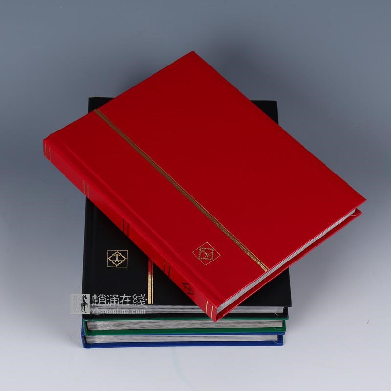 德国灯塔集邮册皮革2页5硬皮黑底大容量集邮册粮票小型张小版票四