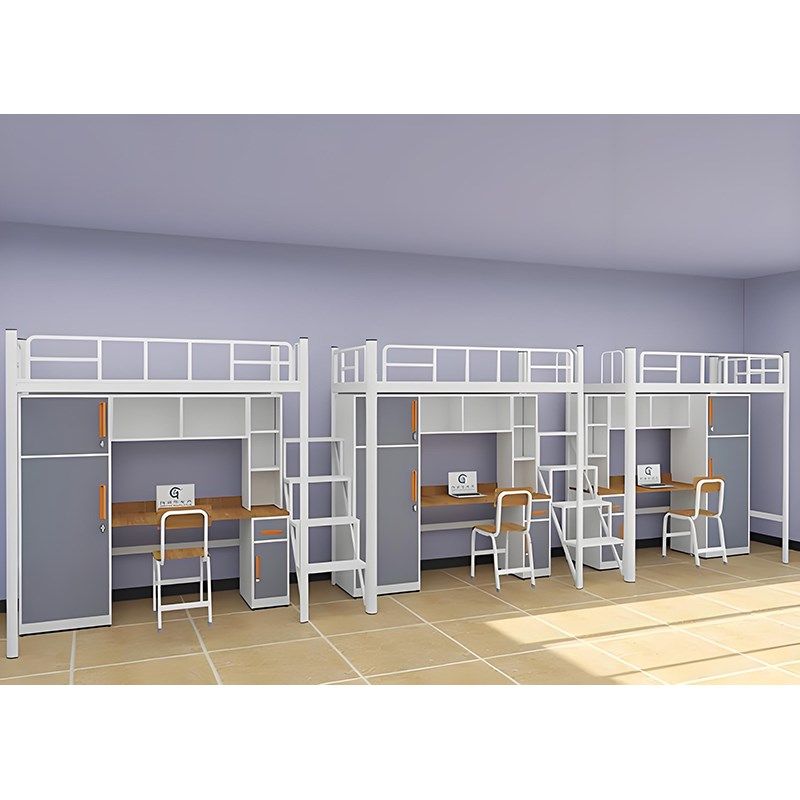 现代学校宿舍床层铁架床上下铺铁床学生公寓床连体高架床,商业/办公家具,学校双层床/宿舍床,淘宝优惠券,粉丝福利购,淘宝优惠卷