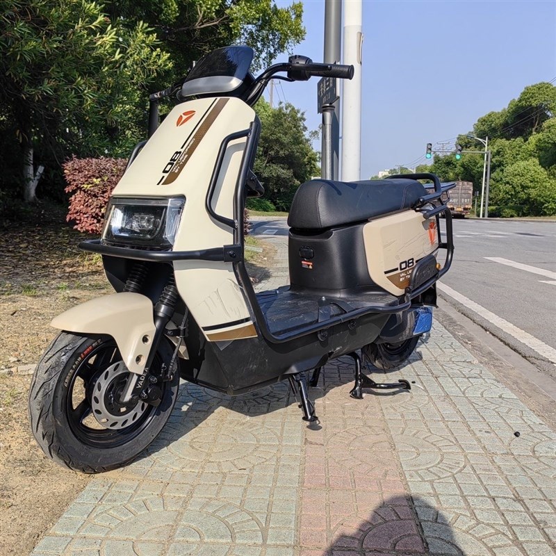 电动车G30Lite-H专用加厚护杠保险杠后保险杠配件外卖支架前护杠