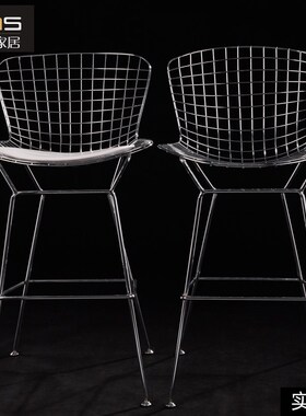 初森设计师家具oi oun ool伯拖埃椅铁艺酒吧椅