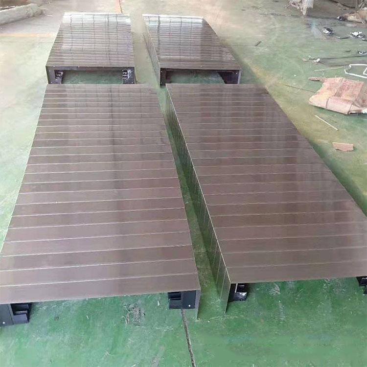 机床防护罩风琴防护罩一字型盔甲数控加工中心车床雕刻机防尘罩