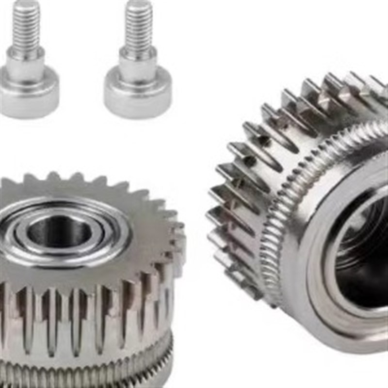 创想K1全金属双齿轮挤出套件升级DLC硬化钢合金齿轮K1C/Ender3 V3