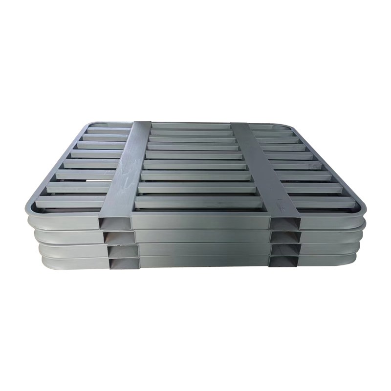 叉车金属托盘钢制叉车托盘物流仓储货架叉车铁托盘圆角铁托盘