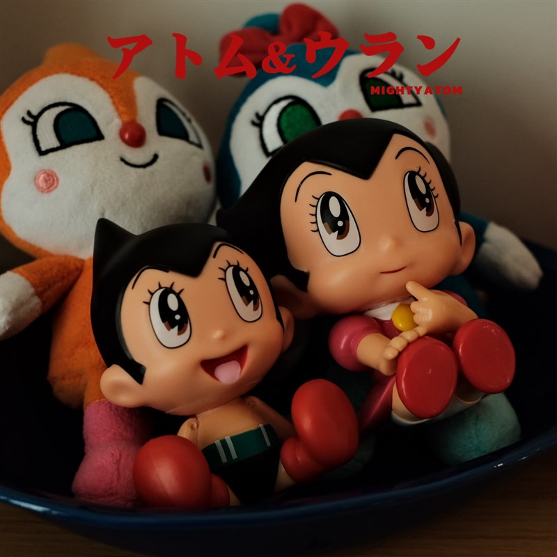 昭和的风吹来了怀旧动画小金刚妹妹小兰公仔模型摆件卡通装饰