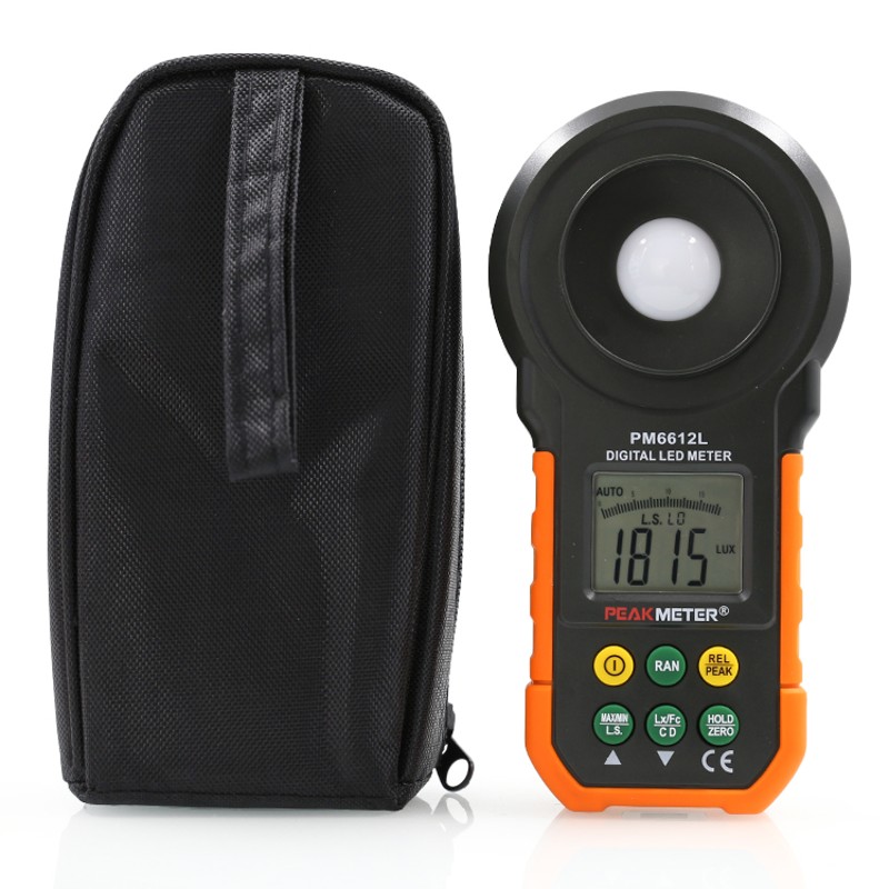 华谊PM6612照度计环境光亮度测试仪亮度表测光仪高精度流明亮度仪