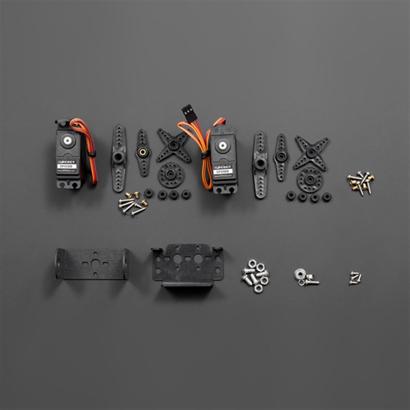 DFRobot自营店 2自由度DF05BB舵机云台 FIT0045