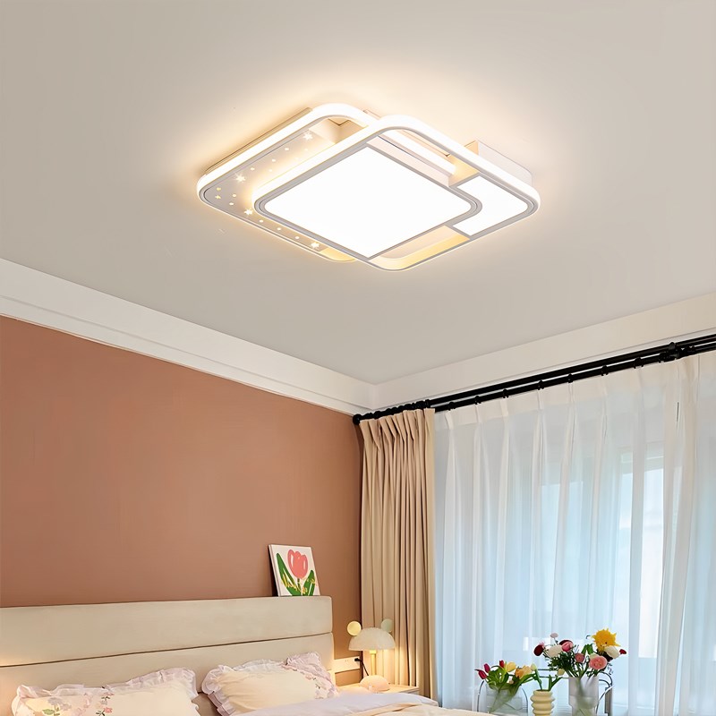 广东中山2023年流行客厅餐厅主灯高级感卧室主卧灯具现代简约大气