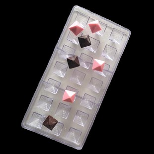 金字塔模具食品级创意长方体朱古力di手工自制模