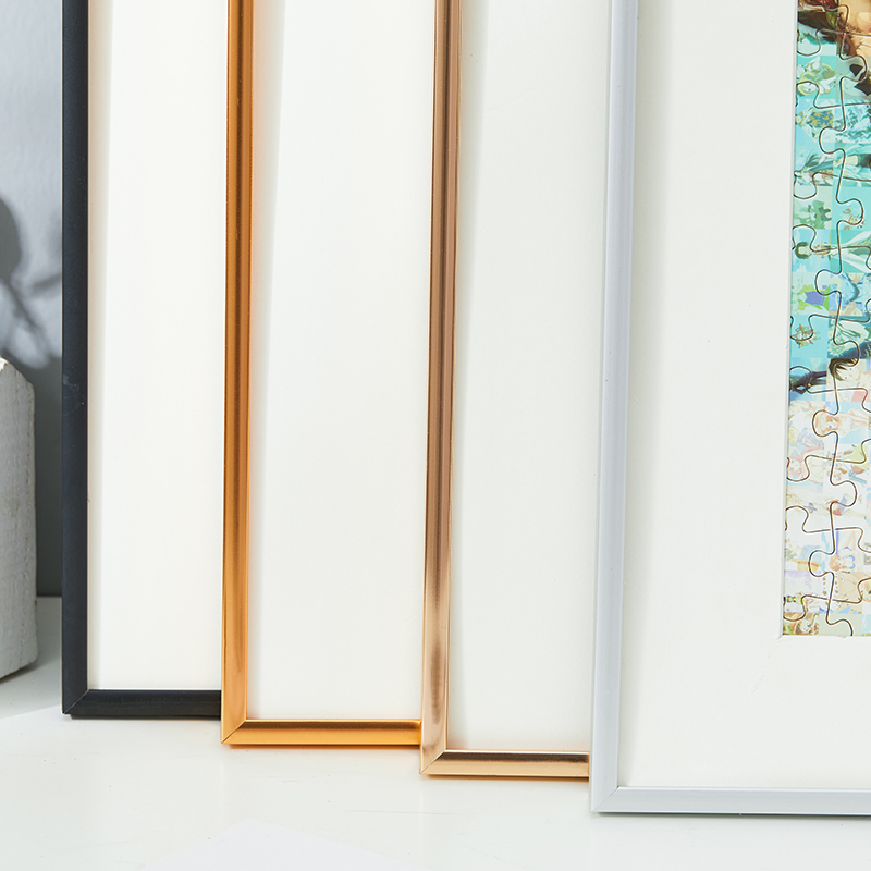 实木拼图相框1000片500片2000片装裱画框架挂墙定制50 75定做