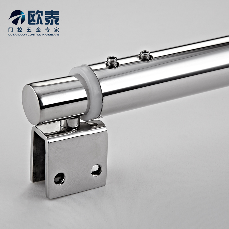 浴室玻璃隔断拉杆淋浴房加固支架玻璃门固定斜拉杆支撑杆五金