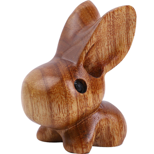 香樟木十二属相全套创意生日小礼品男送女生朋友闺蜜客厅车摆件Q