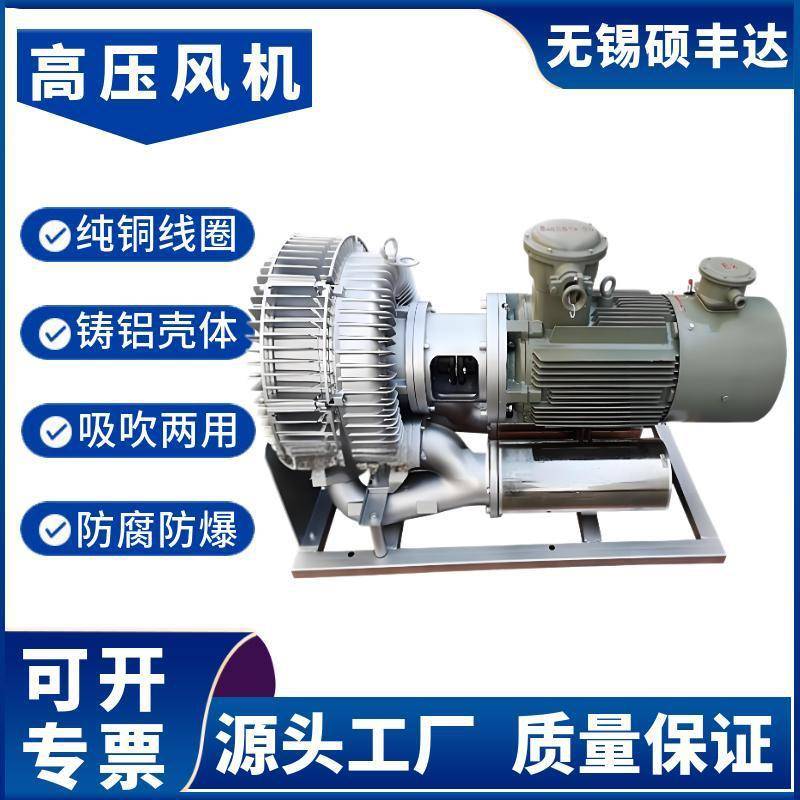 造纸厂使用联轴器传动漩涡气泵耐高温联轴漩涡风机纸浆脱水应用