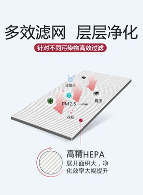 适配远大新风机HE网FE FE2 FD2 FE FEO空气净化芯除雾霾