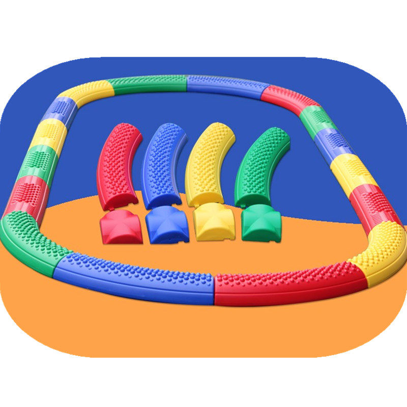 平衡触觉板2件自闭症幼儿园感统训练器材平衡木教具游乐设备