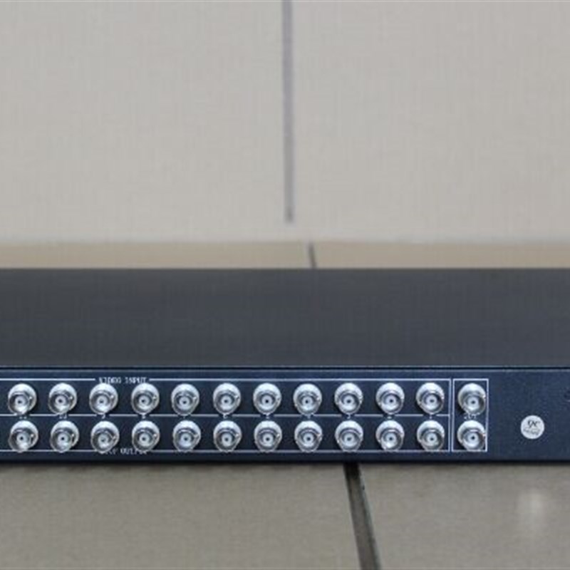 监控机架式1路全实时画面处理器/1路画面分割器,环通BNC输出