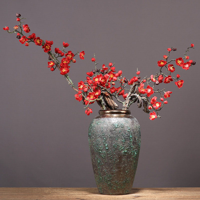 新陶瓷瓶装创意红果插桌子干样板间玄关餐桌,家居饰品,装饰摆件,淘宝优惠券,粉丝福利购,淘宝优惠卷