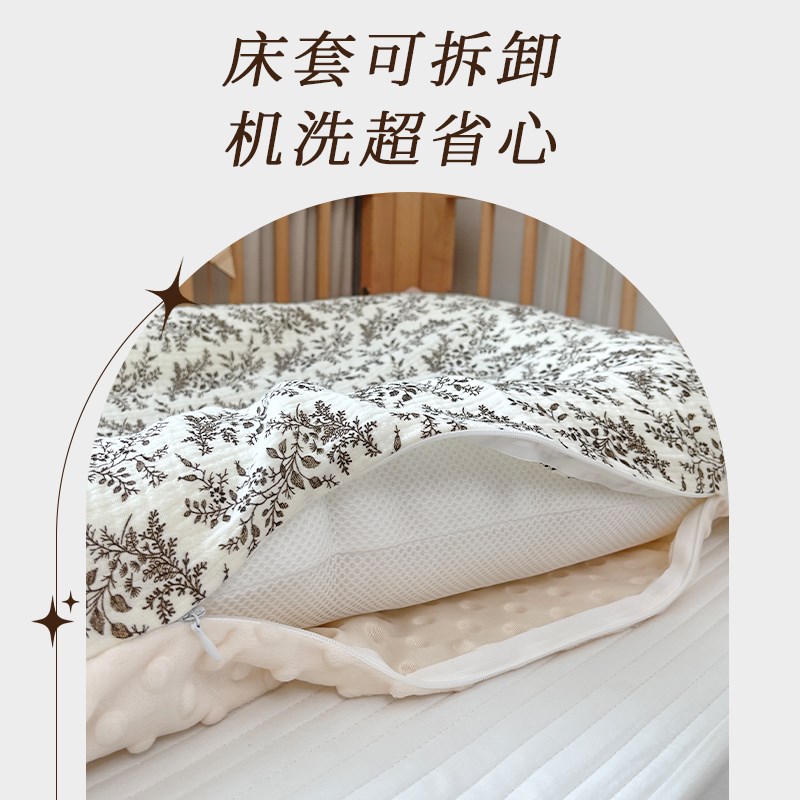 床中床婴儿新生安睡哄睡神器豆豆绒防J呛奶防惊跳睡窝睡垫安抚
