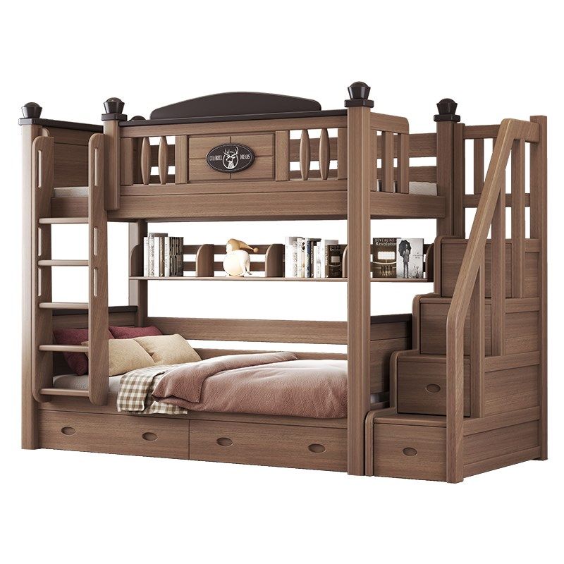 全实木上下床同宽平行床高低床儿童两层大人子母床上下铺木床层,住宅家具,高低/子母床,淘宝优惠券,粉丝福利购,淘宝优惠卷